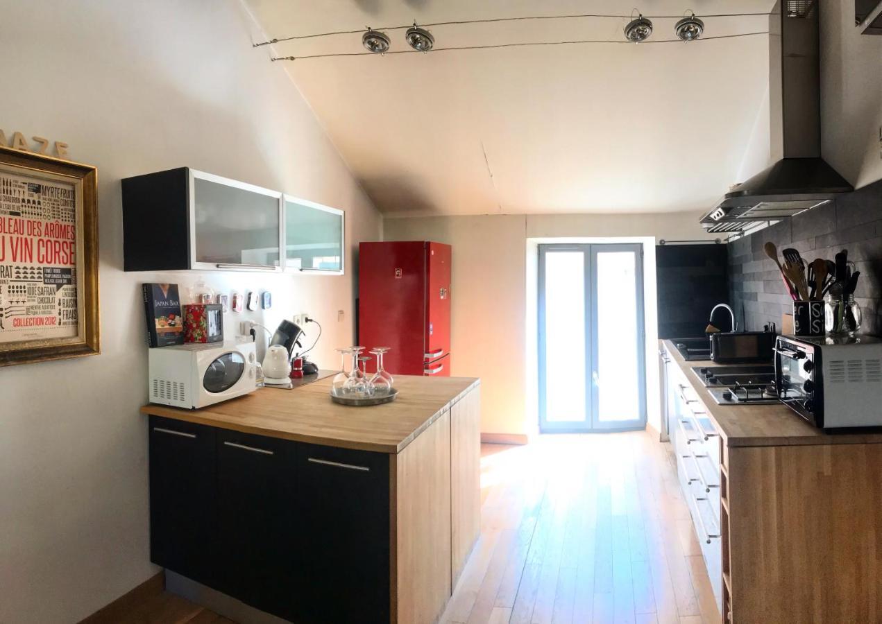 Ferienwohnung Casa Lochje Au Coeur De La Citadelle Bastia  Exterior foto